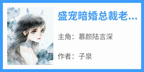 盛宠暗婚总裁老公慢慢来