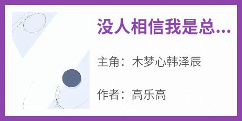 没人相信我是总裁白月光