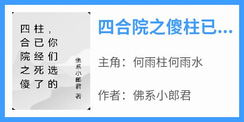 四合院之傻柱已经死了，你们选的